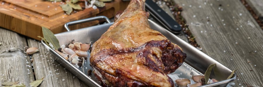 Rotisserie Leg of Lamb