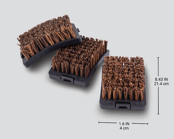 REPLACEMENT BRUSH HEADS- PALMYRA- 3PCS